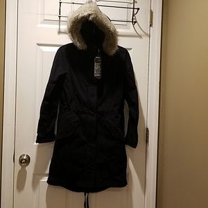 Gap 2 in 1 utility jacket ..navy blue xs